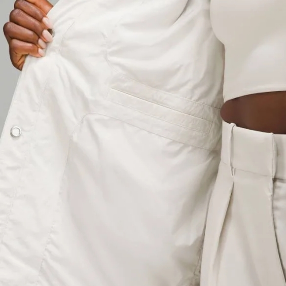 NWT Lululemon Insulated Shirt Jacket Size XS in Bone - Picture 11 of 14